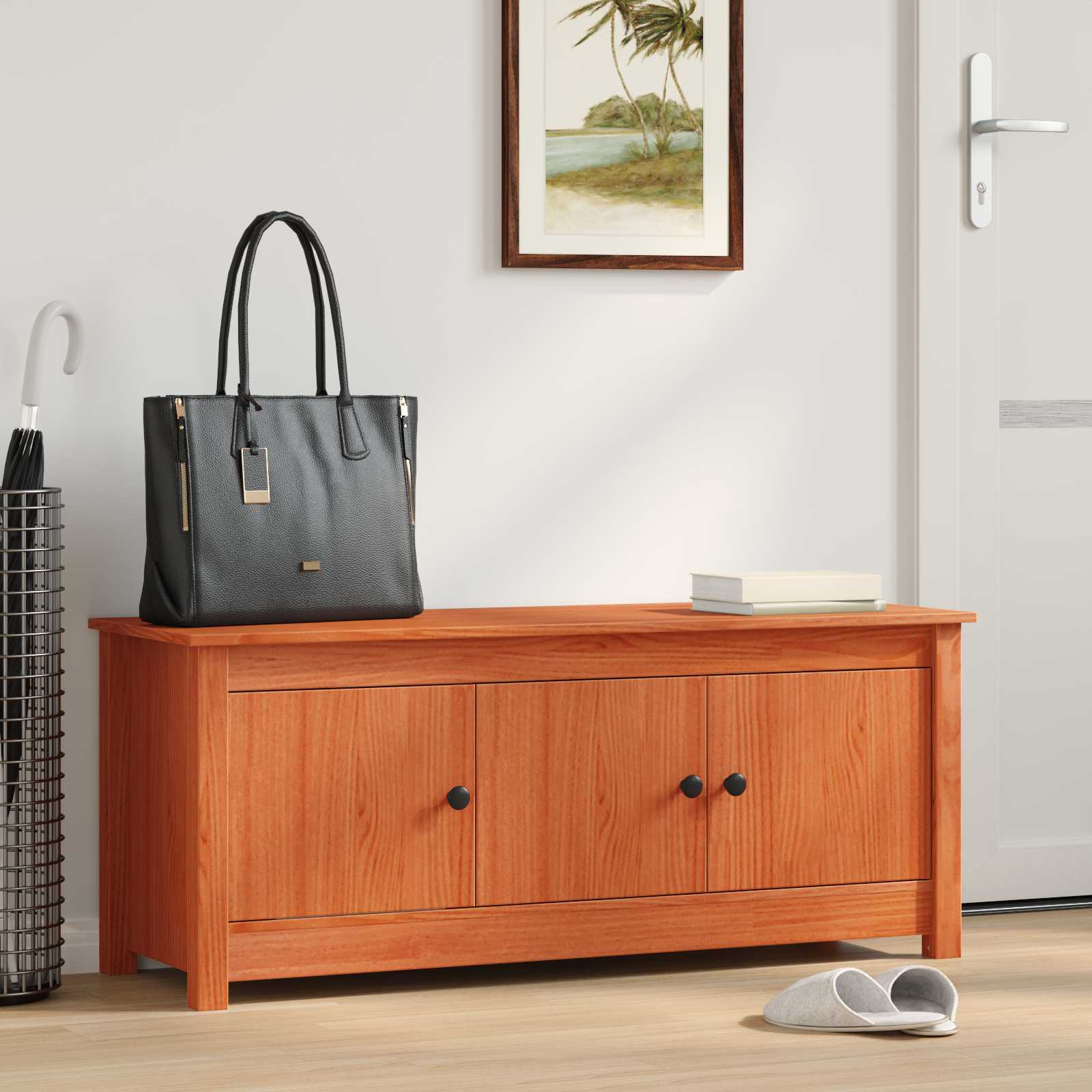 Dulap pentru pantofi Maro Ceară 110 x 38 x 45,5 cm GartenMobel Dekor