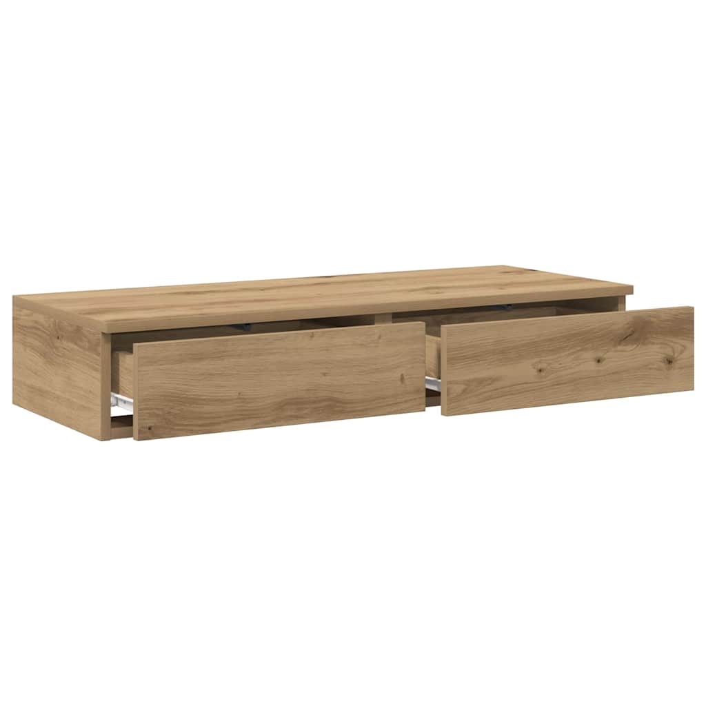 Sertare pentru pat Stejar Artizanal 75 x 36,5 x 16,5 cm GartenMobel Dekor