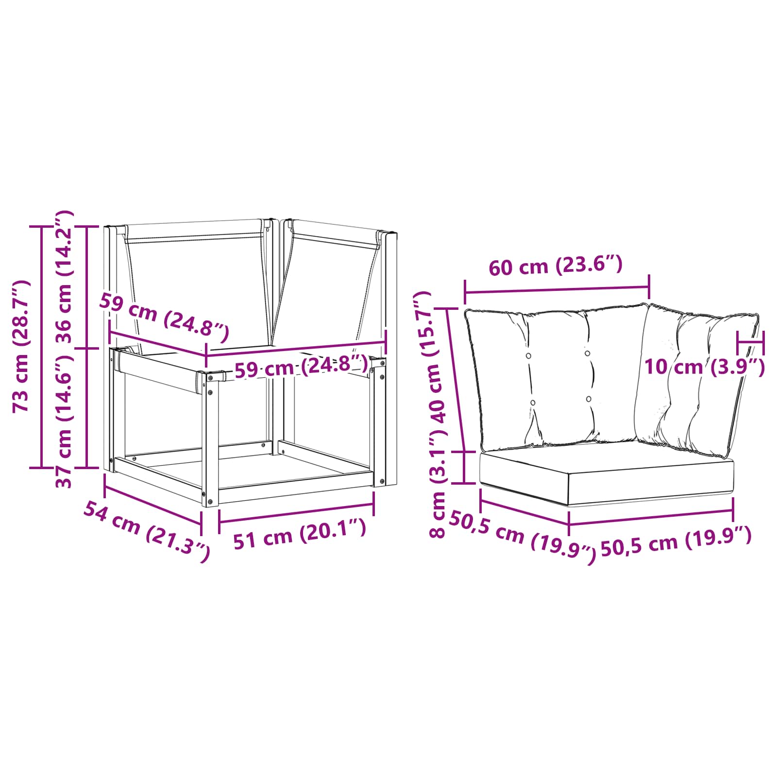 Sofa Colțar pentru Exterior GartenMobel Dekor
