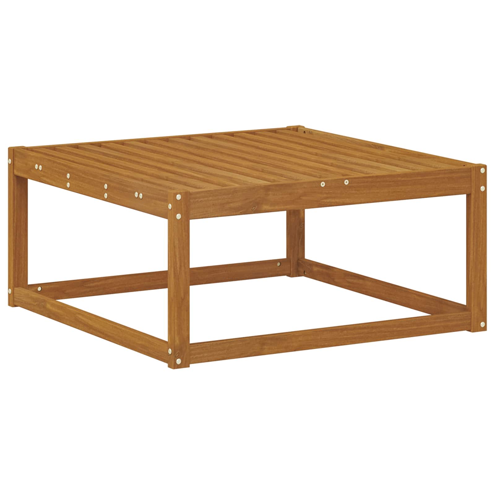 Taburet pentru exterior Lemn Solid de Acacia natural GartenMobel Dekor