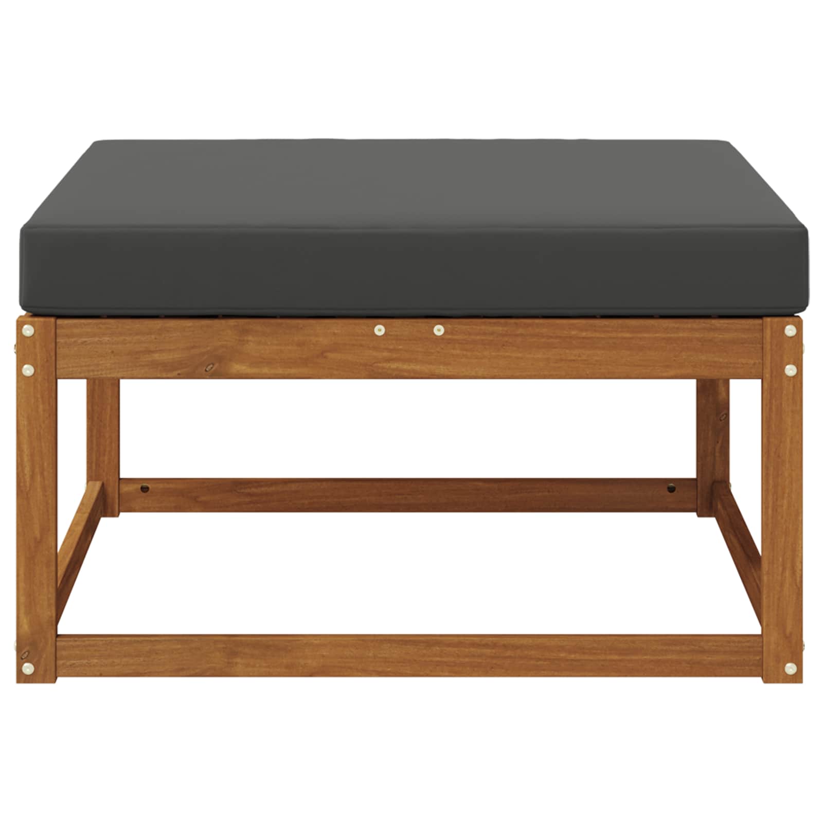 Taburet pentru exterior Lemn Solid de Acacia natural GartenMobel Dekor