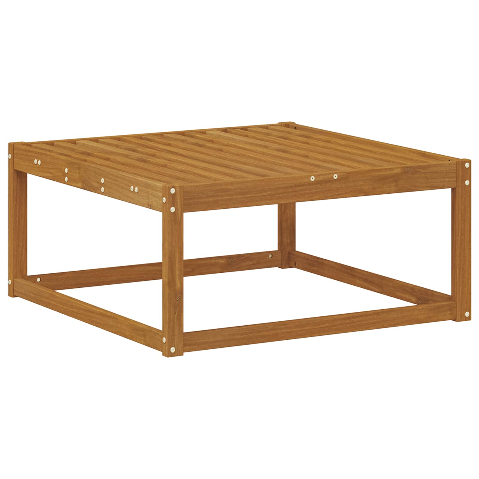 Taburet pentru exterior Lemn Solid de Acacia natural GartenMobel Dekor