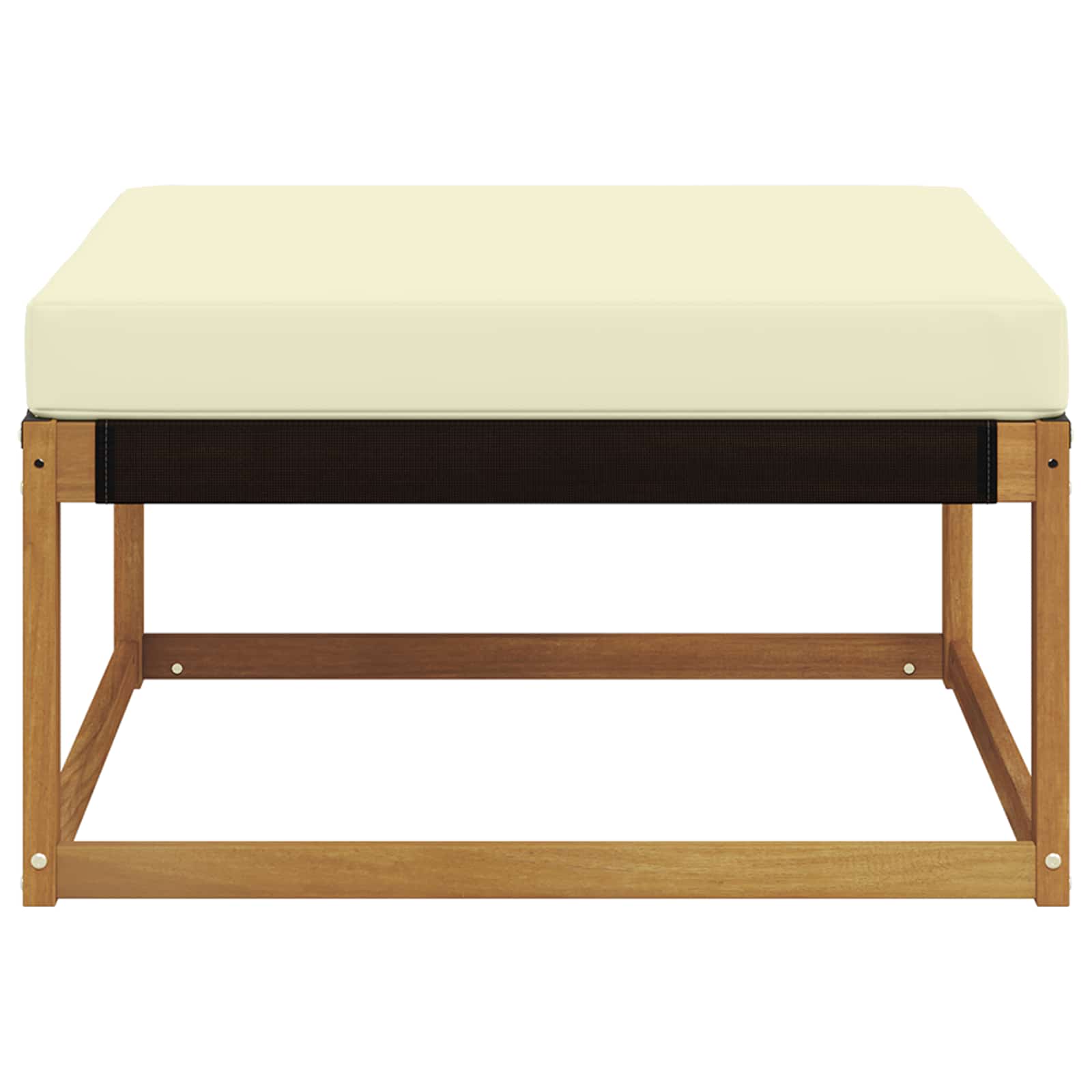 Taburet pentru exterior Lemn Solid de Acacia natural GartenMobel Dekor