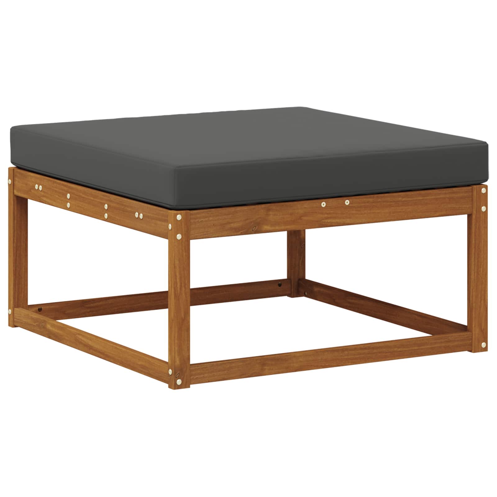 Taburet pentru exterior Lemn Solid de Acacia natural GartenMobel Dekor