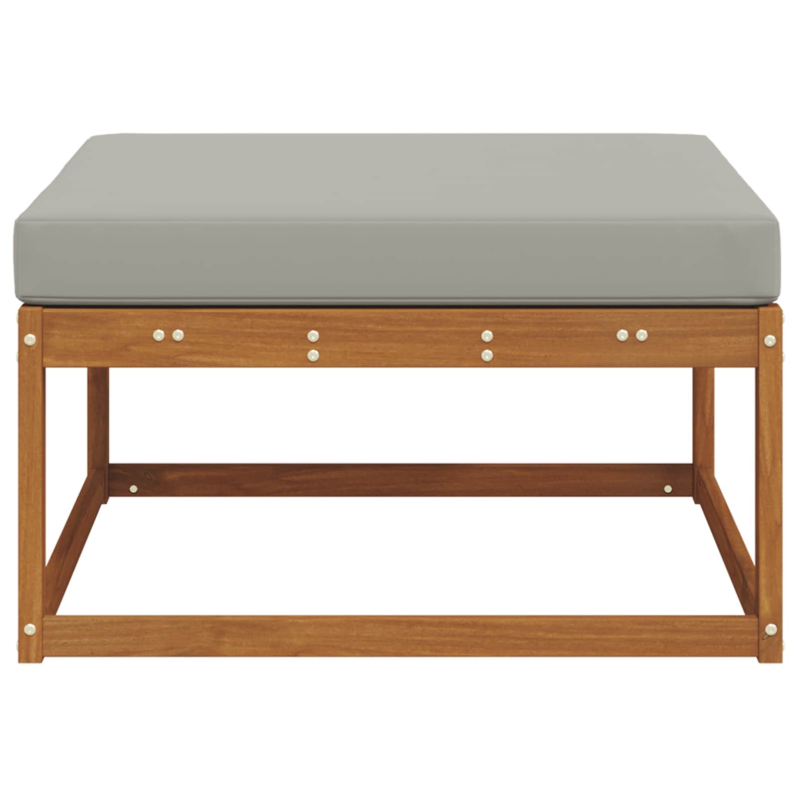 Taburet pentru exterior Lemn Solid de Acacia natural GartenMobel Dekor