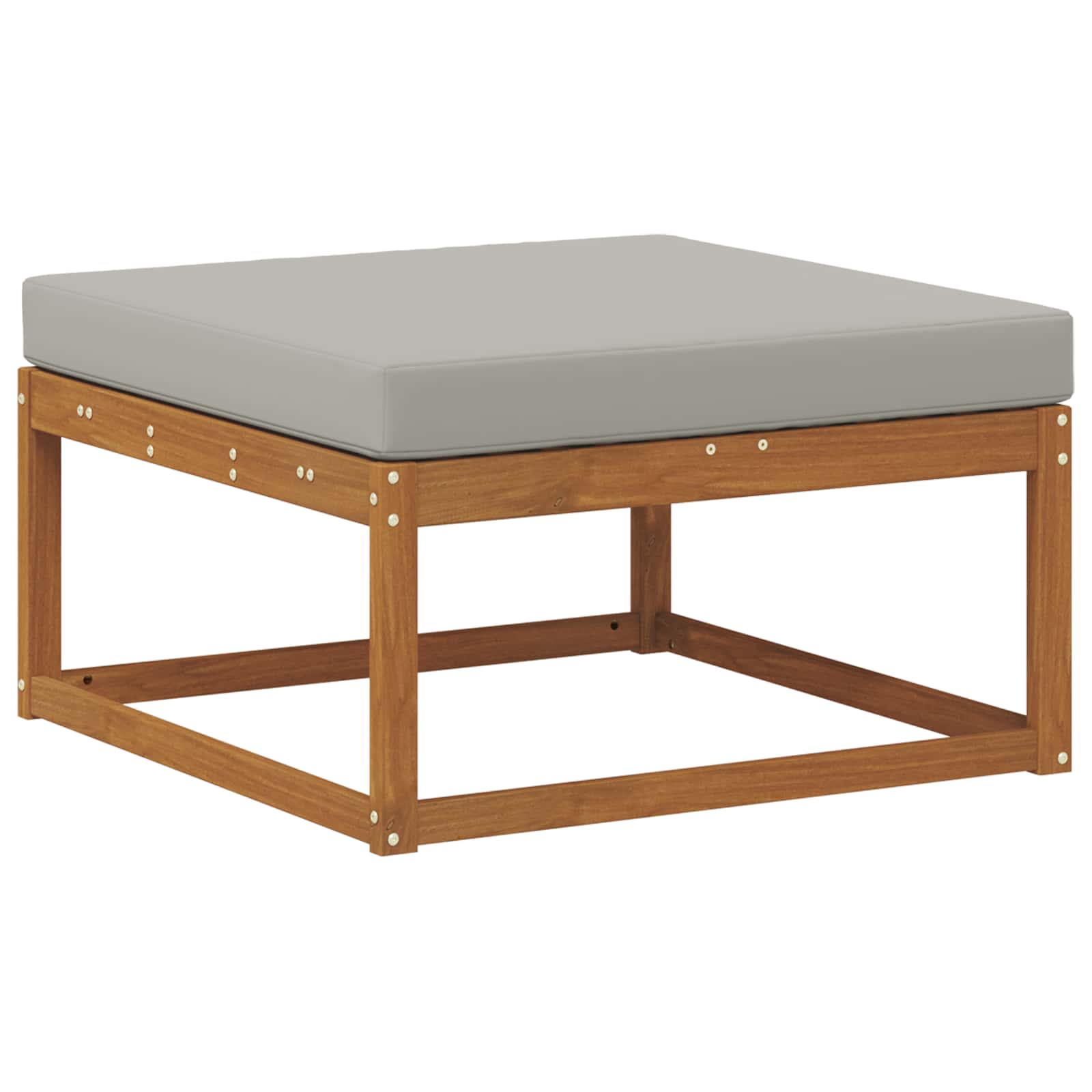 Taburet pentru exterior Lemn Solid de Acacia natural GartenMobel Dekor