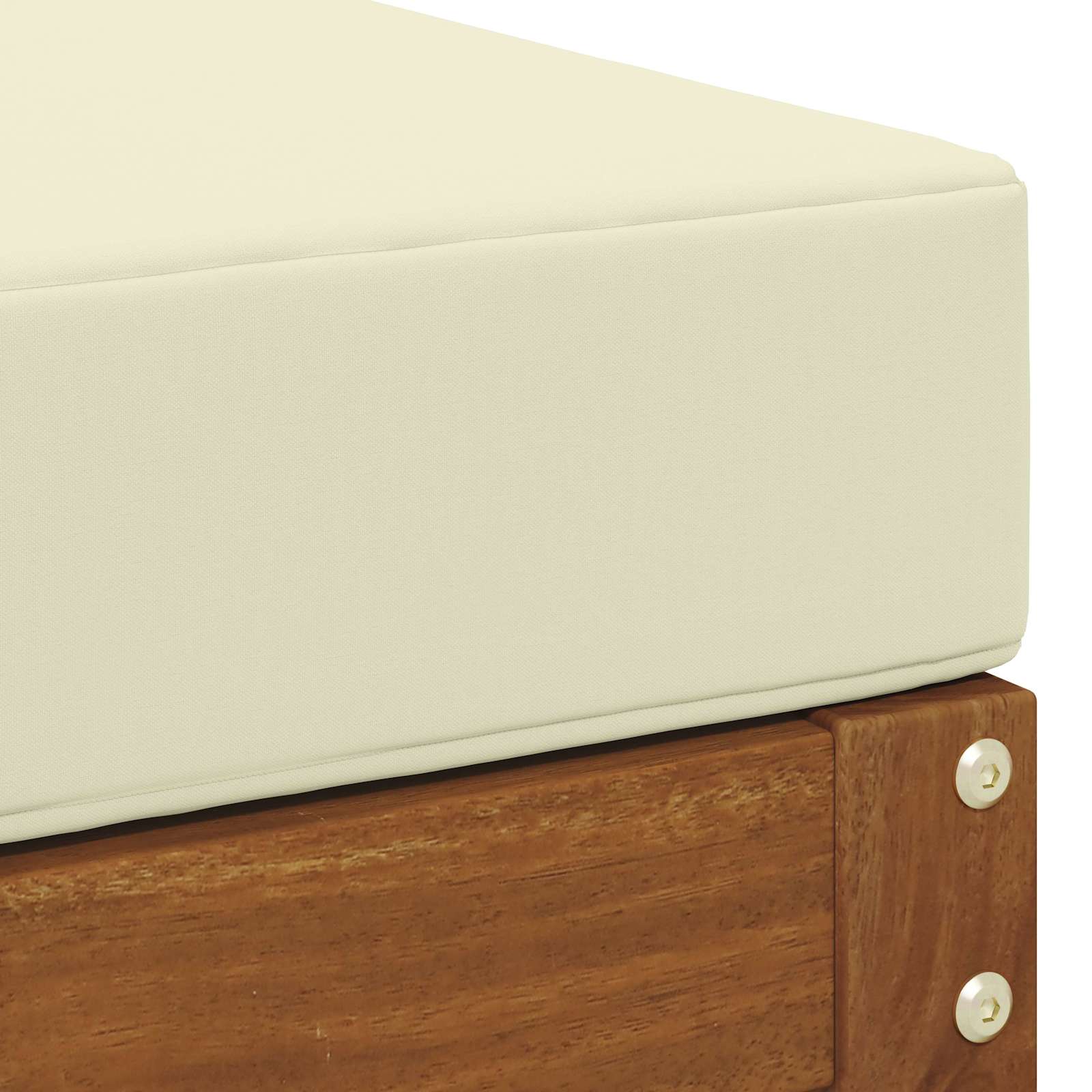 Taburet pentru exterior Lemn Solid de Acacia natural GartenMobel Dekor