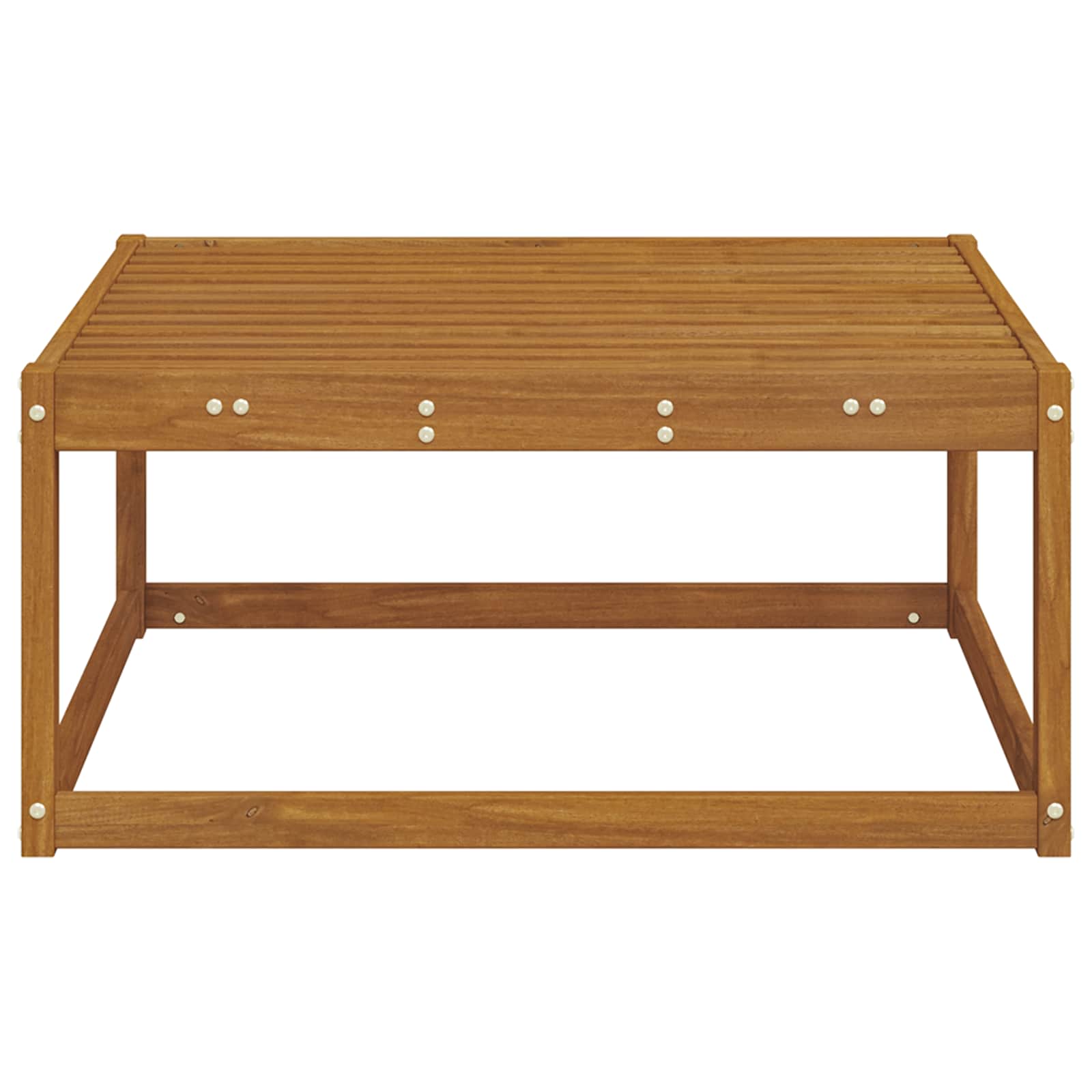 Taburet pentru exterior Lemn Solid de Acacia natural GartenMobel Dekor