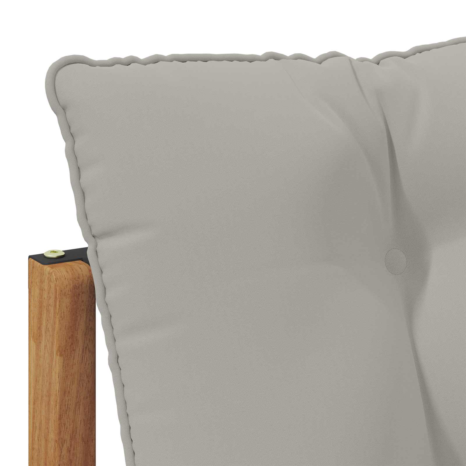 Canapea Medie pentru Exterior Lemn Solid de Acacia natural GartenMobel Dekor