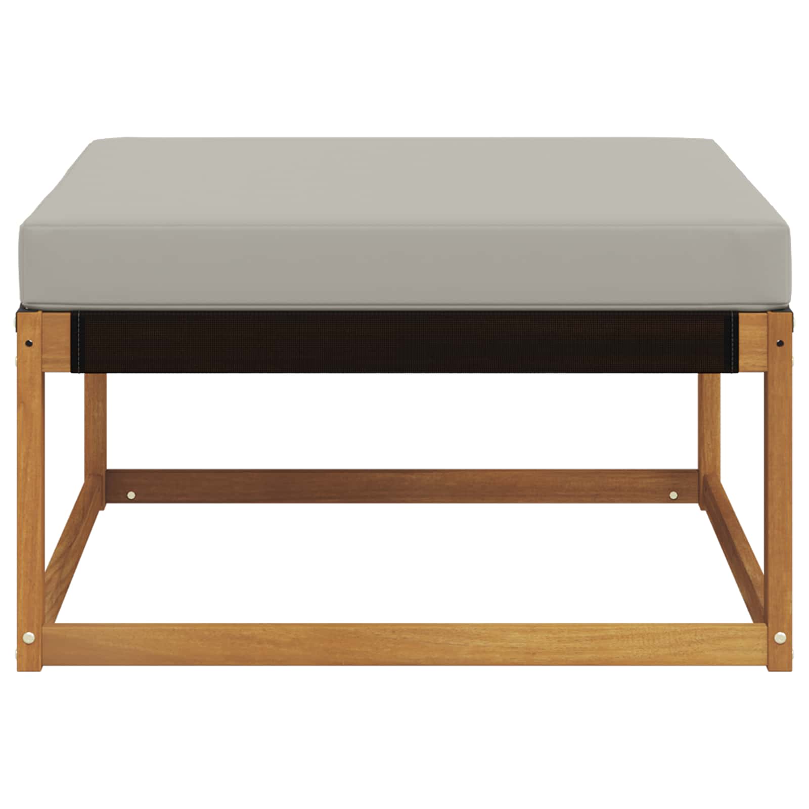 Taburet pentru exterior Lemn Solid de Acacia natural GartenMobel Dekor