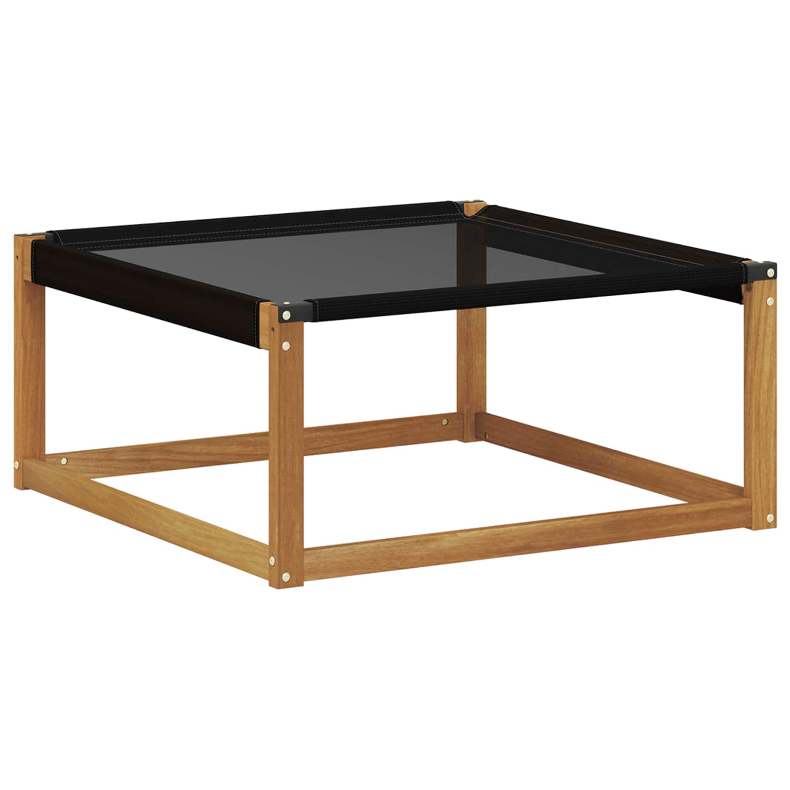 Taburet pentru exterior Lemn Solid de Acacia natural GartenMobel Dekor