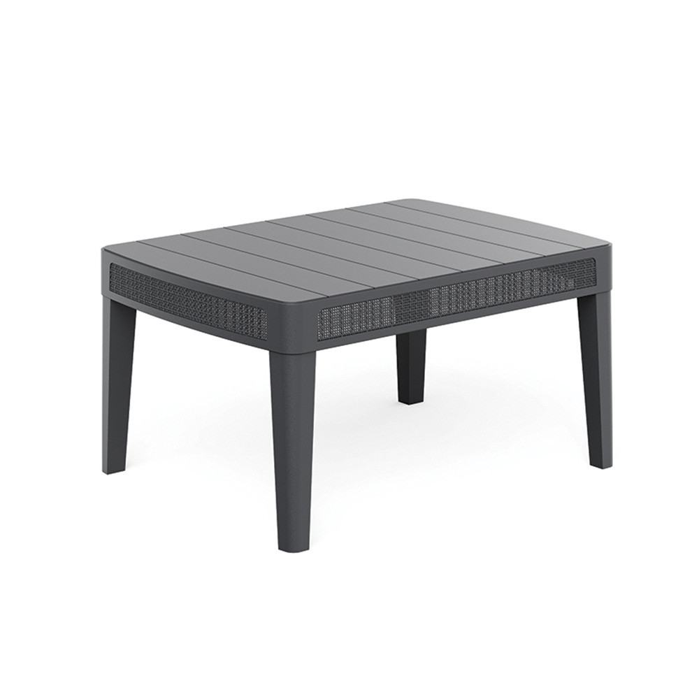 Curver Atlas linea set de mobilier de grădină din plastic cu pernă grafit-gri