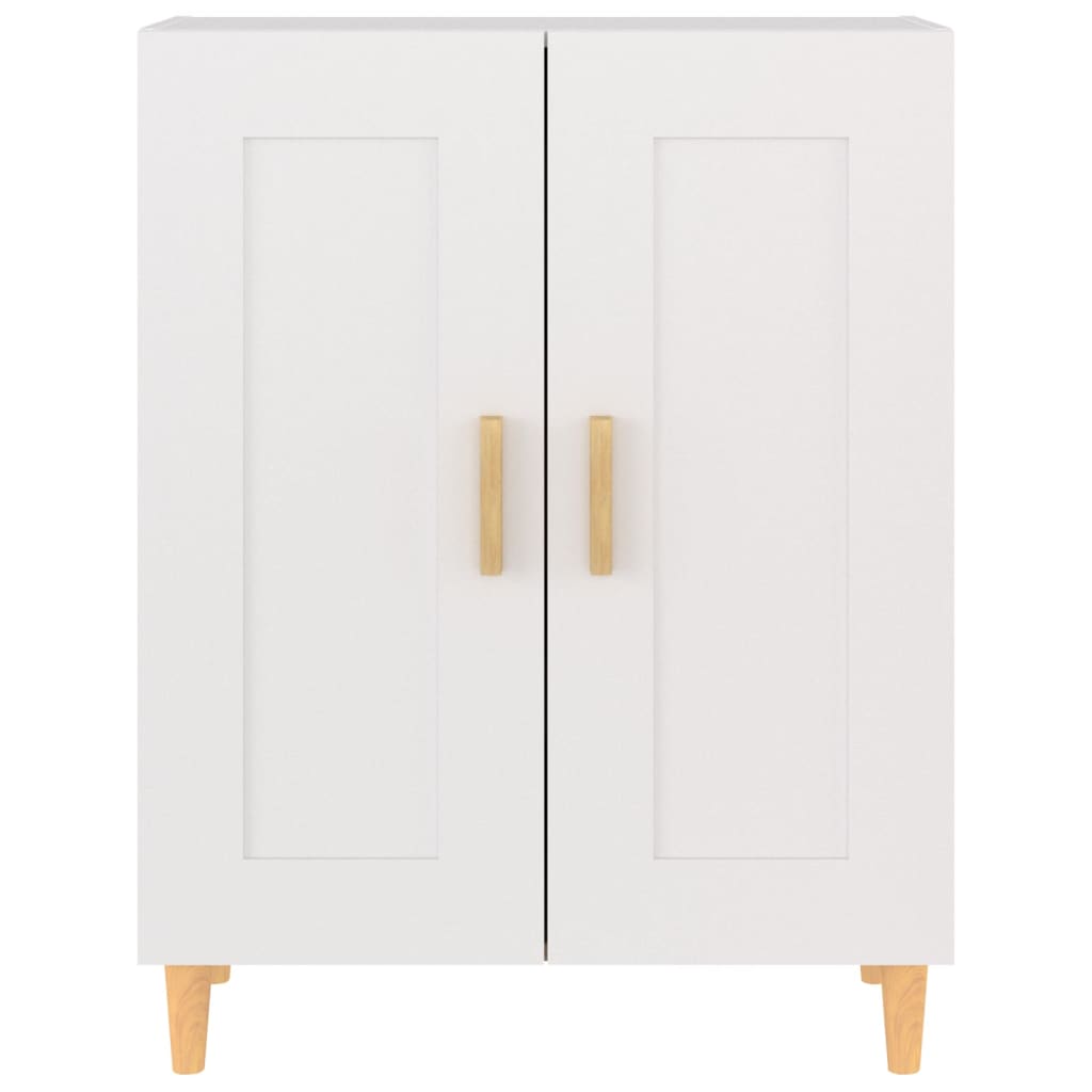 Dulap, alb, 69,5x34x90 cm, lemn compozit GartenMobel Dekor