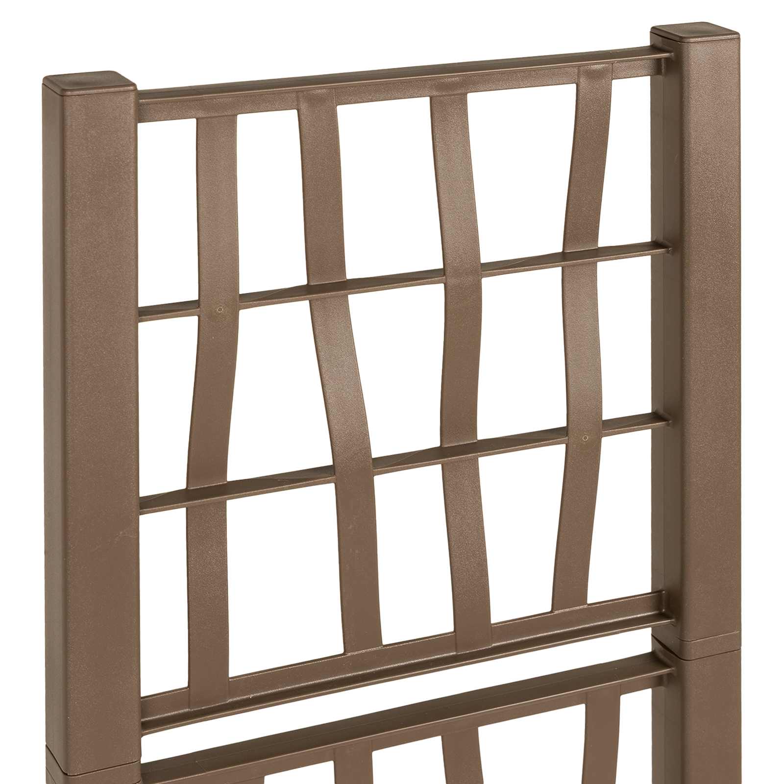 Ghiveci de grădină cu trellis Maro 36 x 36 x 140 cm GartenMobel Dekor