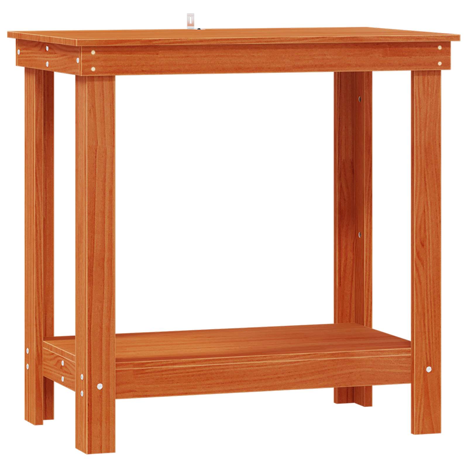 Banc de lucru Maro Ceară 80 x 50 x 80 cm Lemn masiv de pin GartenMobel Dekor