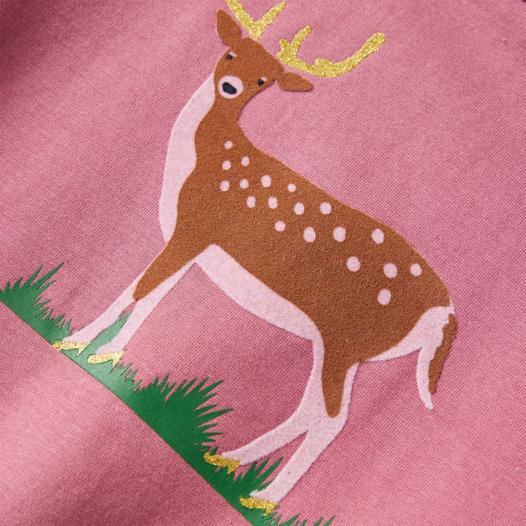 Bluzon pentru copii, zmeuriu, 92 GartenMobel Dekor