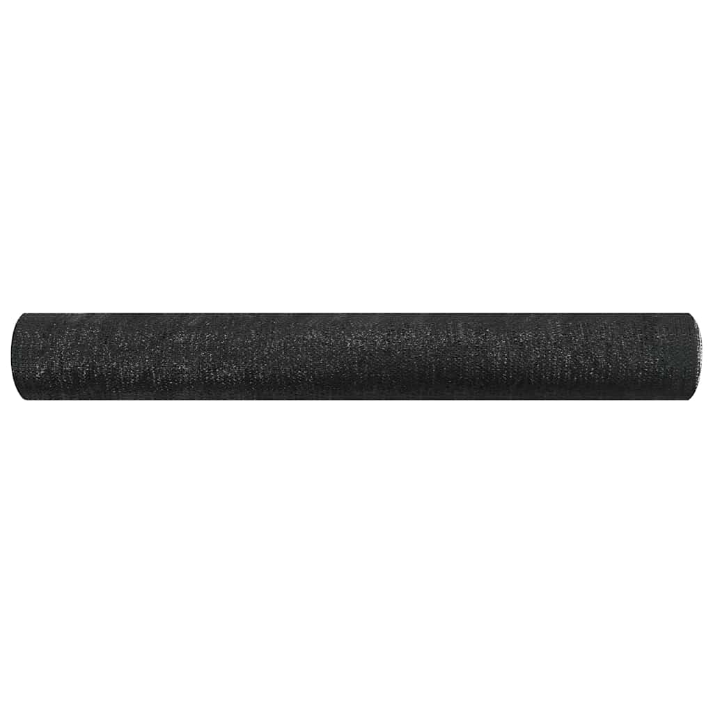 Plasă protecție intimitate, negru, 3,6x50 m, HDPE, 75 g/m² GartenMobel Dekor