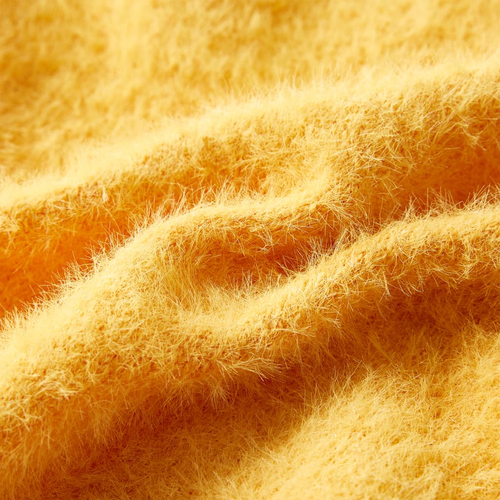 Pulover tricotat pentru copii, ocru, 140 GartenMobel Dekor