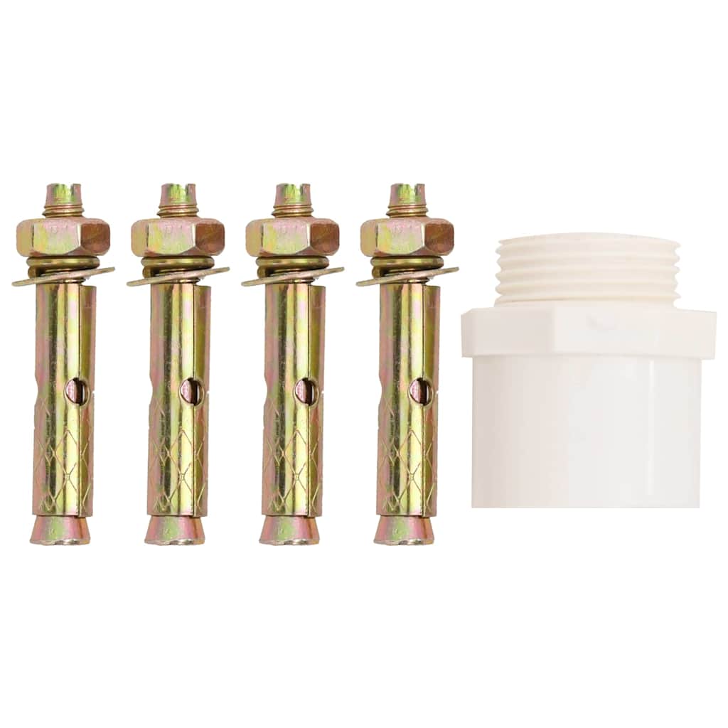 Fântână de piscină cu LED-uri RGB, acril, 50 cm GartenMobel Dekor