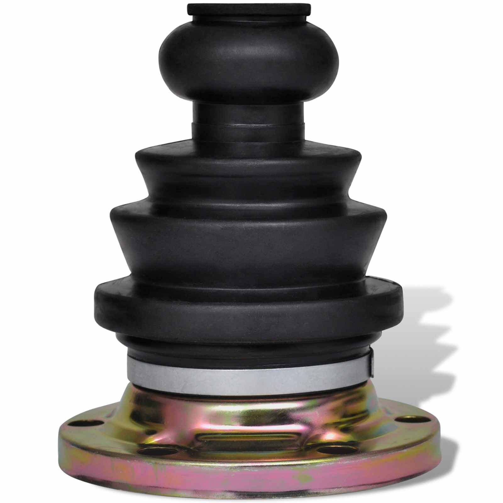 Set de Șafturi Negru Metal GartenMobel Dekor