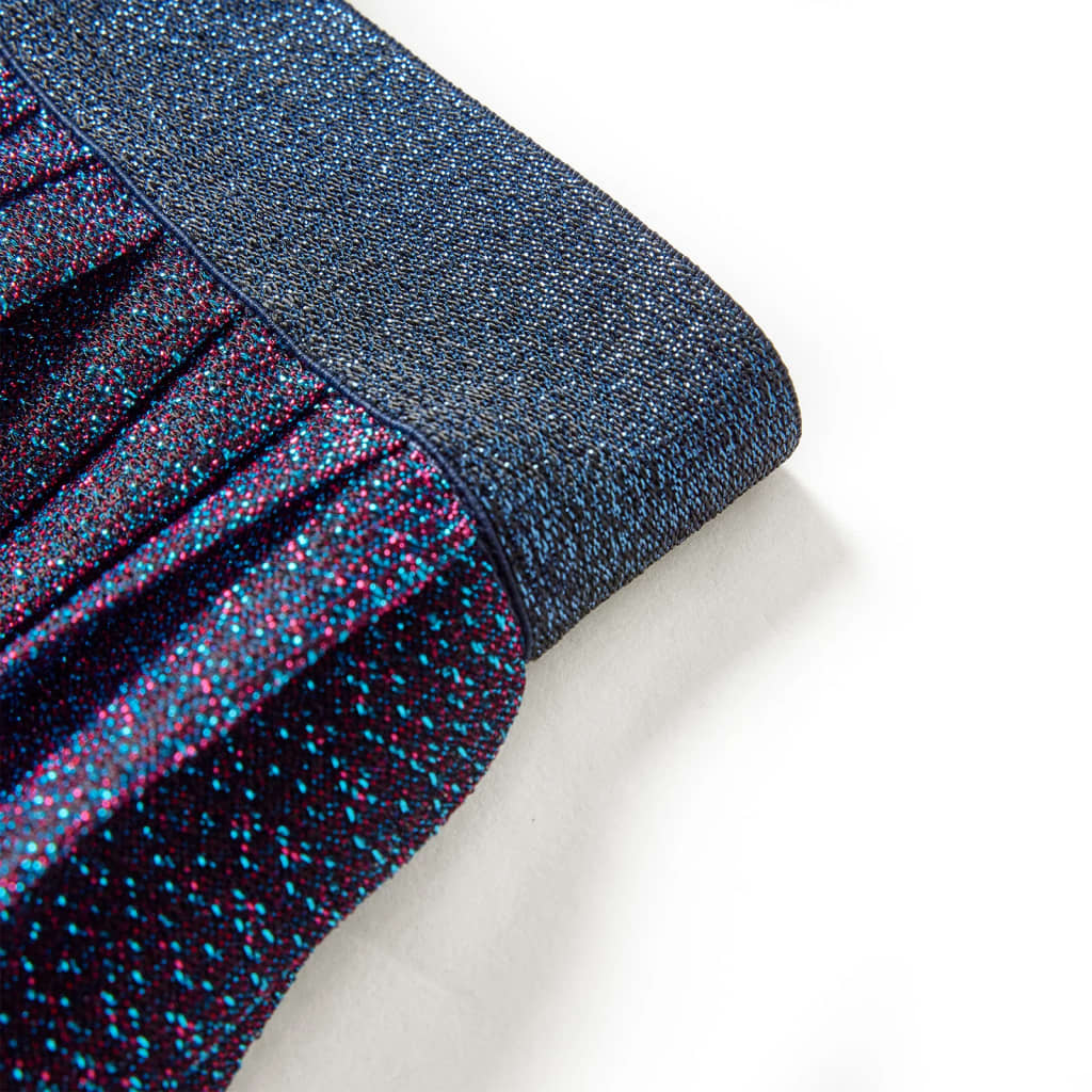 Fustă cu sclipici pentru copii, bleumarin, 128 GartenMobel Dekor