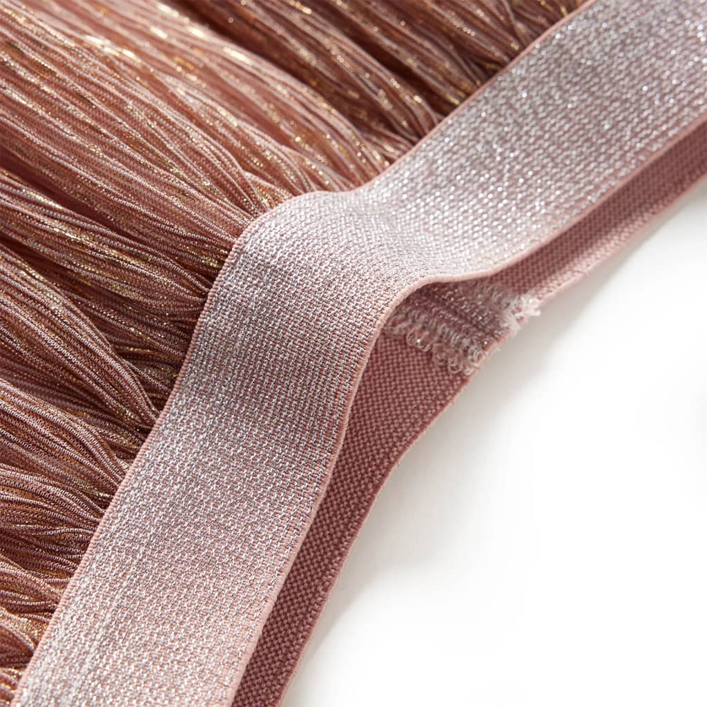 Fustă cu sclipici pentru copii, roz deschis, 104 GartenMobel Dekor