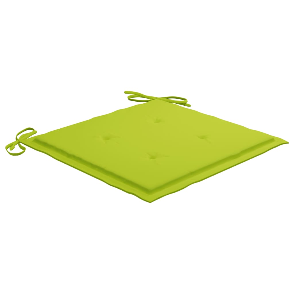 Scaune grădină pliabile cu perne, 2 buc., lemn masiv acacia GartenMobel Dekor