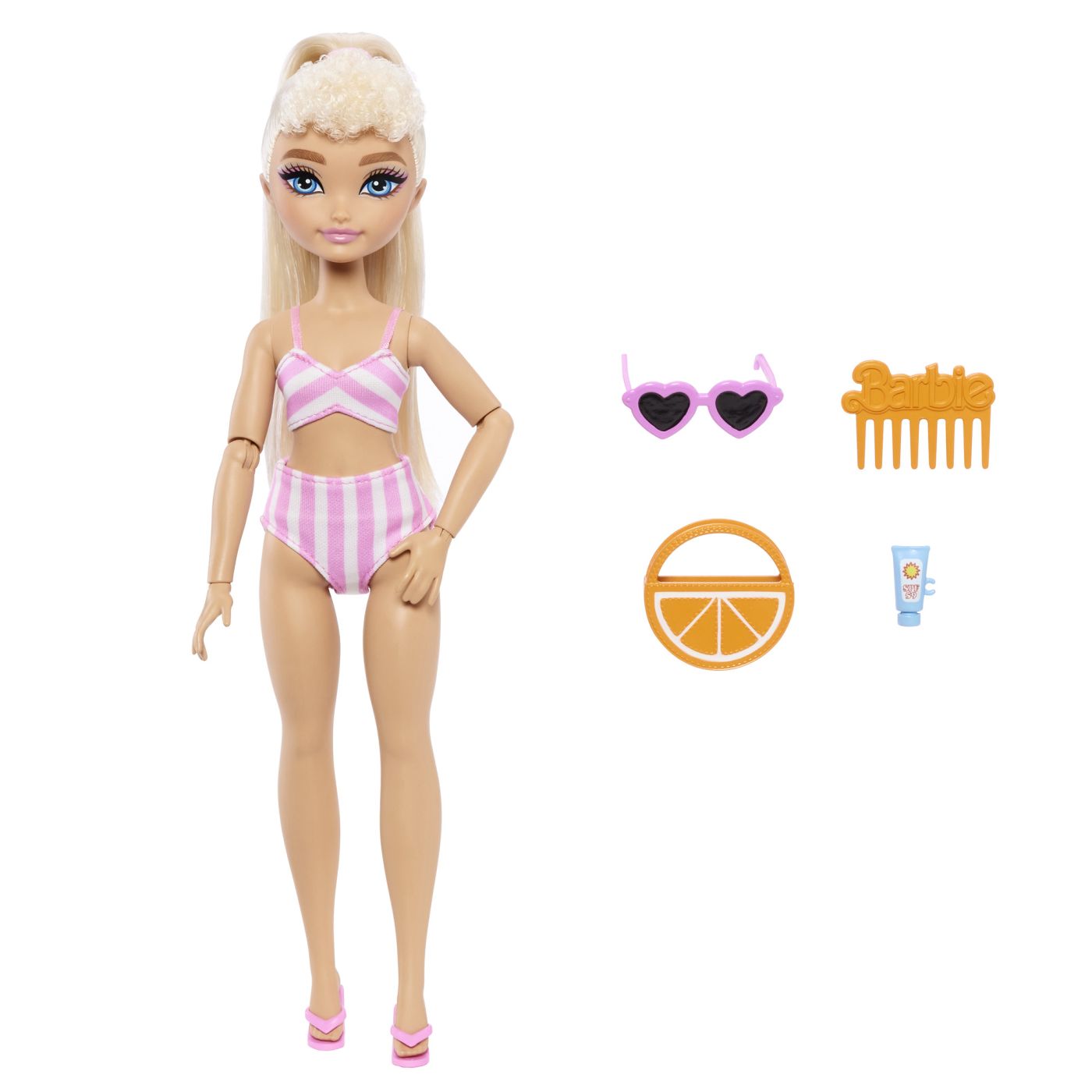 BARBIE DREAM BESTIES PAPUSA BARBIE MALIBU LA PLAJA CU ACCESORII SuperHeroes ToysZone