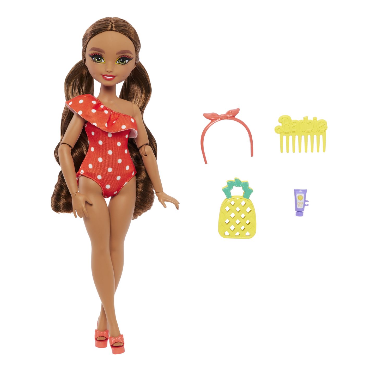 BARBIE DREAM BESTIES PAPUSA BARBIE TERESA LA PLAJA CU ACCESORII SuperHeroes ToysZone