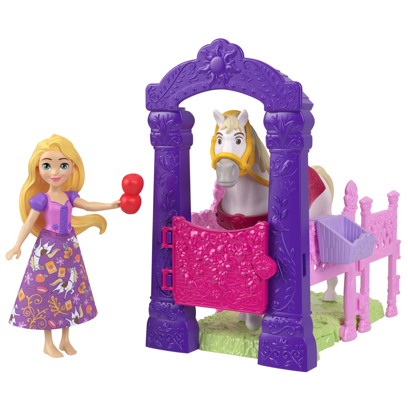 DISNEY PRINCESS SET DE JOACA GRAJDUL REGAL AL LUI RAPUNZEL PAPUSA SI ACCESORII SuperHeroes ToysZone