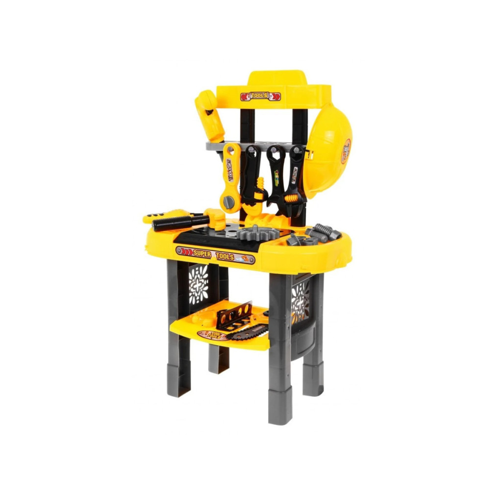 Set de unelte pentru copii cu masă de asamblare, 23 piese, Homelux