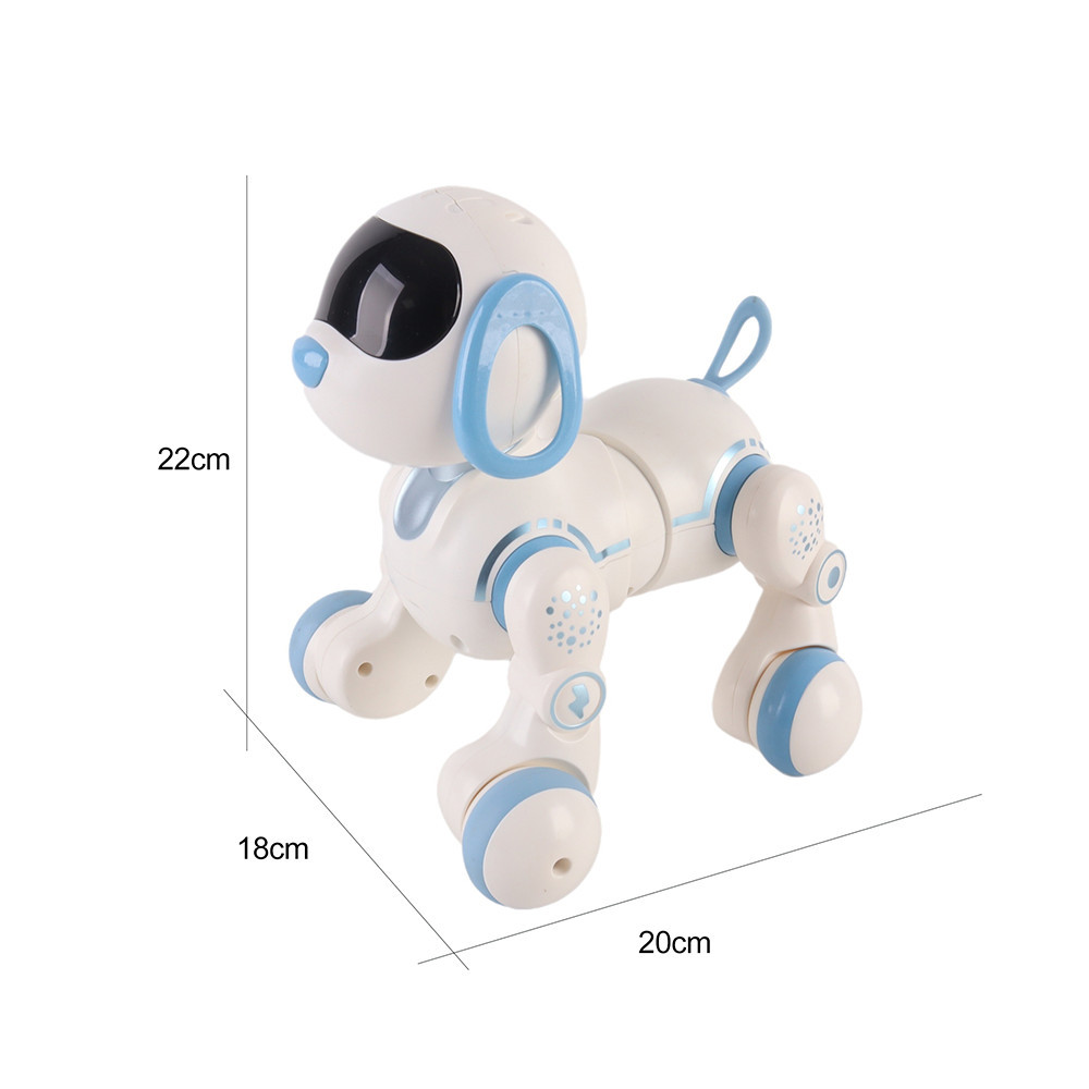 Câine robot inteligent interactiv Max cu telecomandă pentru copii