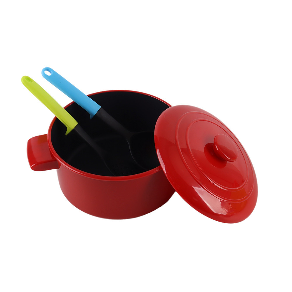 Set vase pentru bucătărie de joacă Leziter, 10 piese, copii 3+ ani