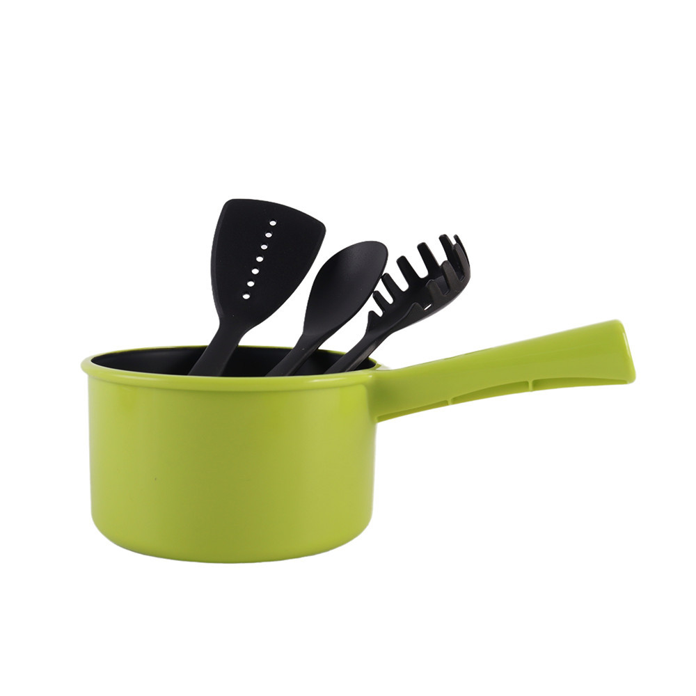 Set vase pentru bucătărie de joacă Leziter, 10 piese, copii 3+ ani