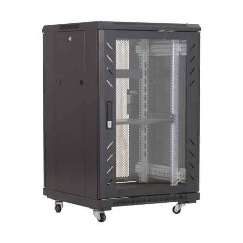 Rack podea 18U 19'' 600x800'negru - ASYTECH Networking ASY-18U-6080E SafetyGuard Surveillance