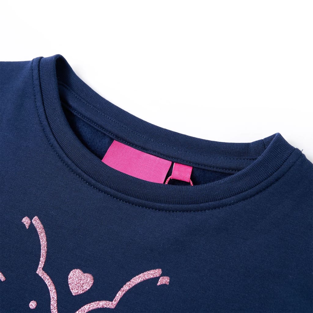 Rochie hanorac pentru copii, bleumarin, 116 GartenMobel Dekor