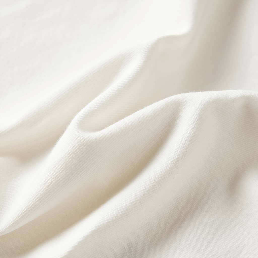 Tricou pentru copii cu mâneci lungi, ecru 104 GartenMobel Dekor