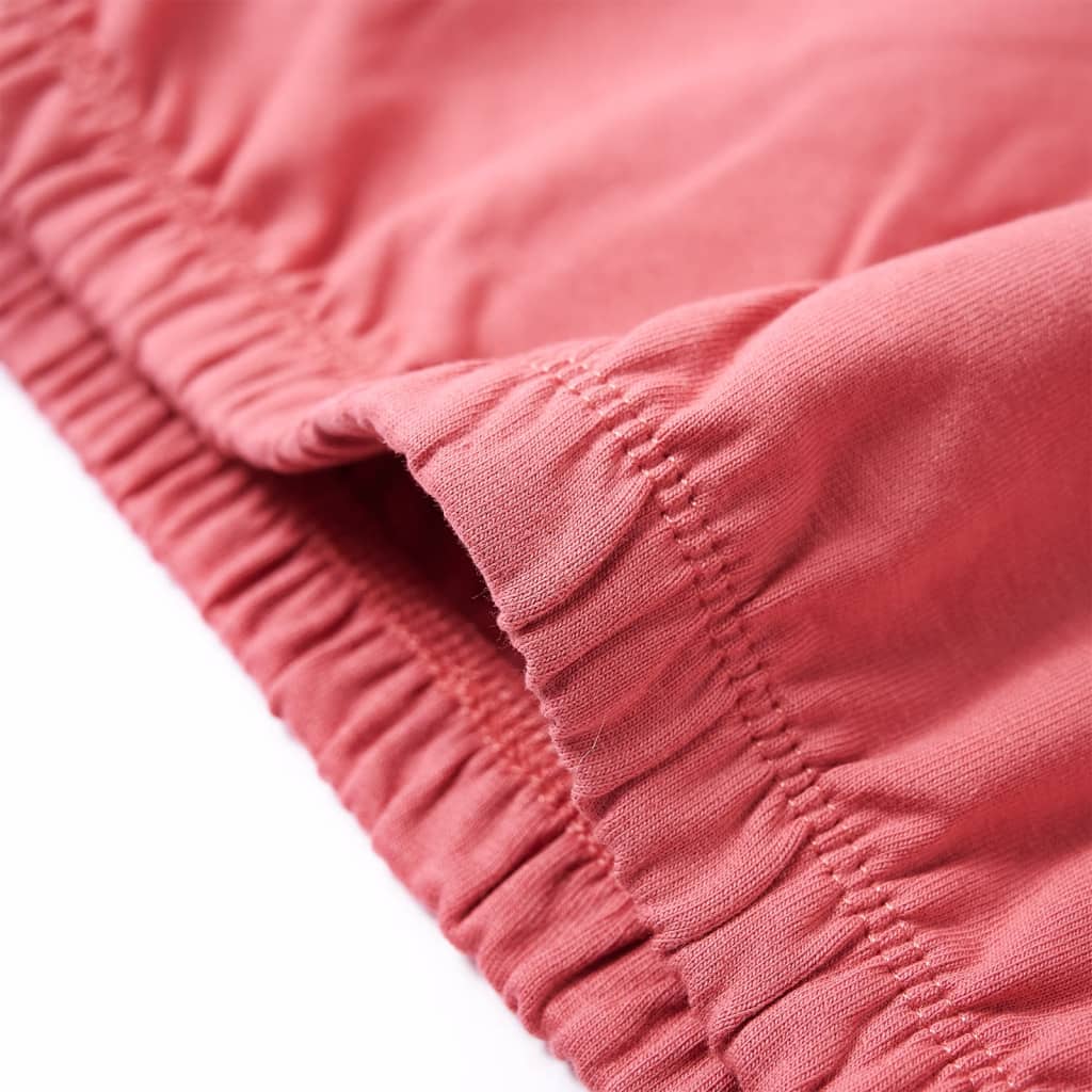 Hanorac cu glugă pentru copii, roz antichizat, 128 GartenMobel Dekor