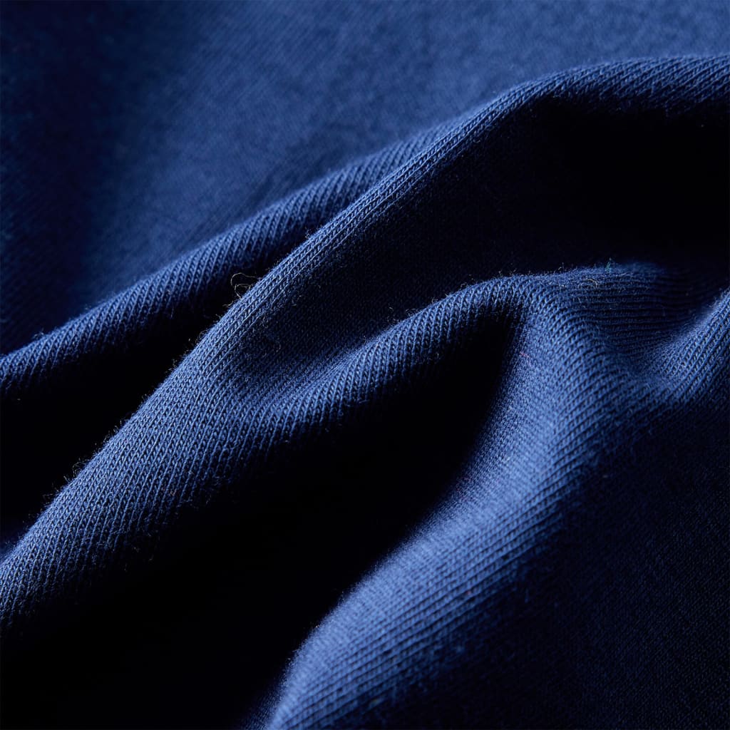 Tricou de copii cu mâneci lungi, bleumarin 116 GartenMobel Dekor