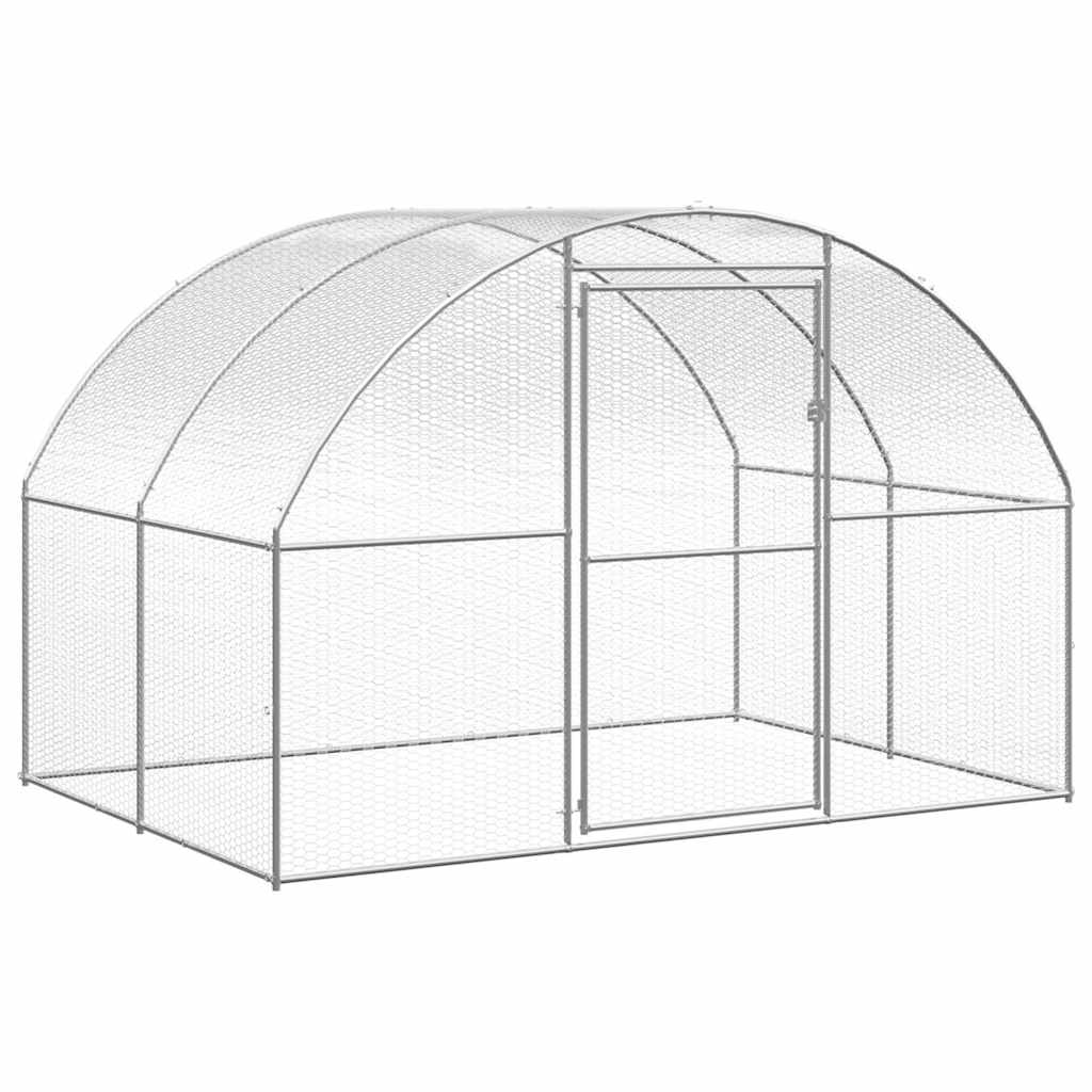 Volieră de păsări pentru exterior, 3x2x2 m, oțel galvanizat GartenMobel Dekor