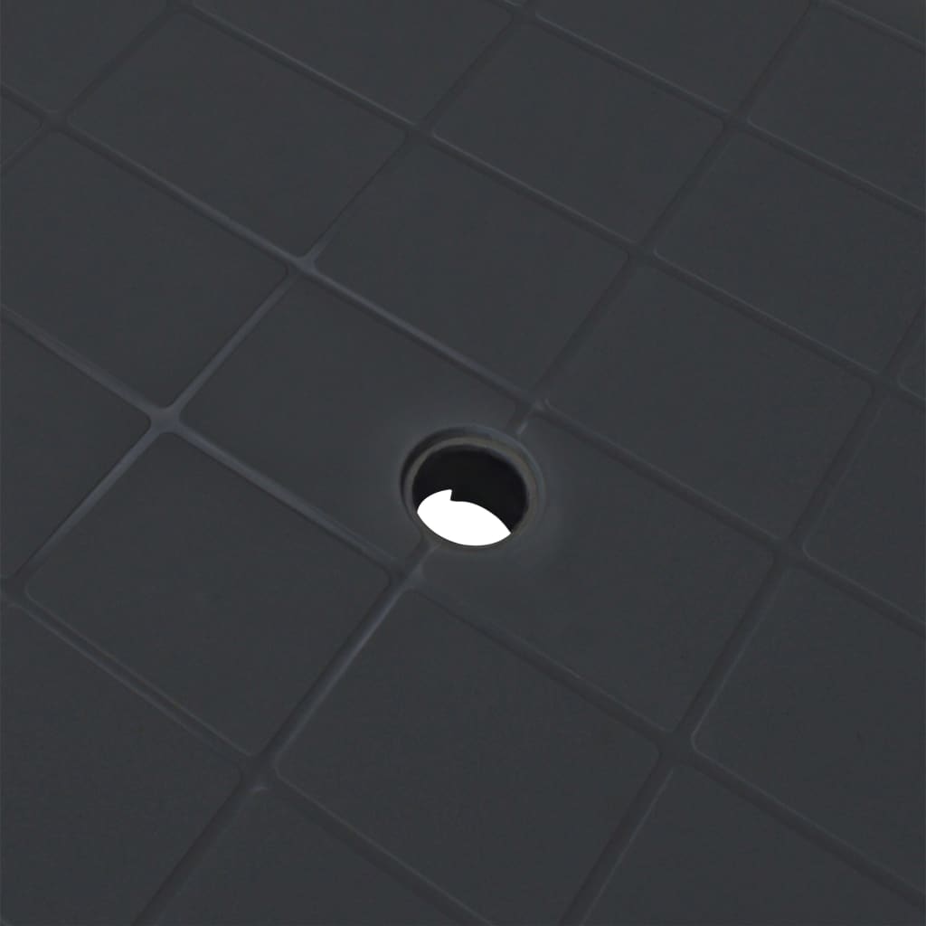 Set mobilier bistro, 3 piese, antracit, plastic GartenMobel Dekor