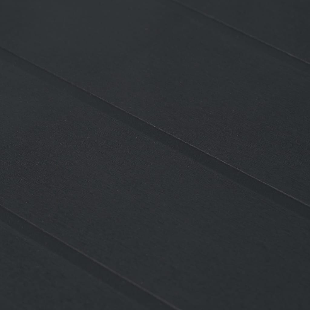 Set mobilier exterior, 5 piese, antracit, plastic, aspect ratan GartenMobel Dekor