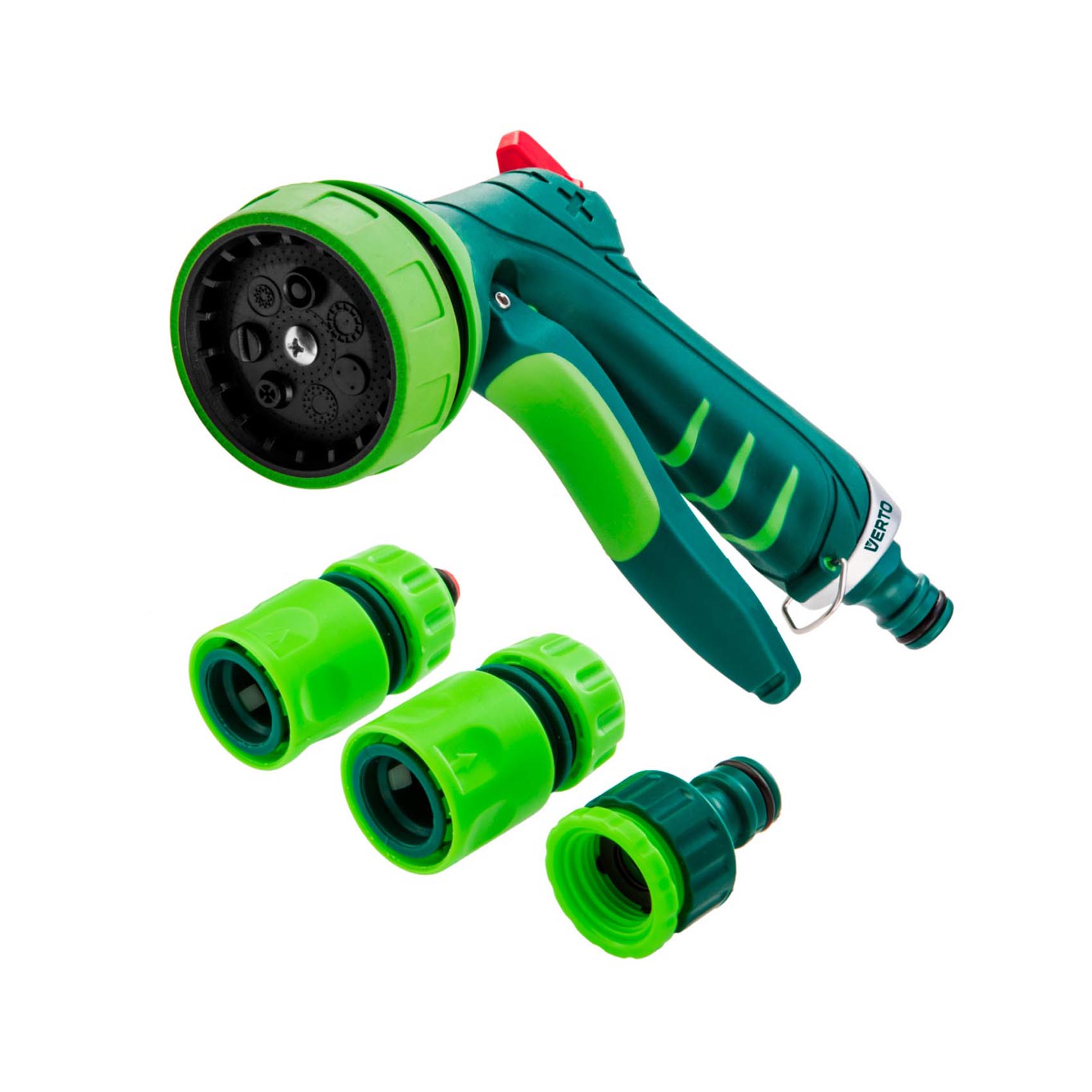 Pistol pentru stropit cu set conectori 1/2