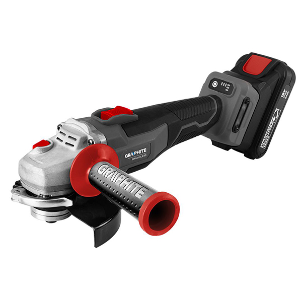 Polizor unghiular disc 125 mm compatibil cu acumulator Energy+ 0-9200/min GRAPHITE 58GE142 HardWork ToolsRange