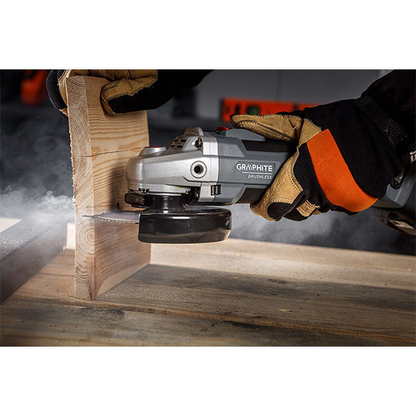 Polizor unghiular disc 125 mm compatibil cu acumulator Energy+ 0-9200/min GRAPHITE 58GE142 HardWork ToolsRange