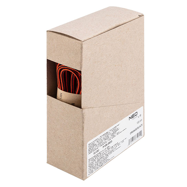Sireturi pentru incaltaminte de lucru 150cm portocaliu-negru NEO TOOLS 82-393 HardWork ToolsRange