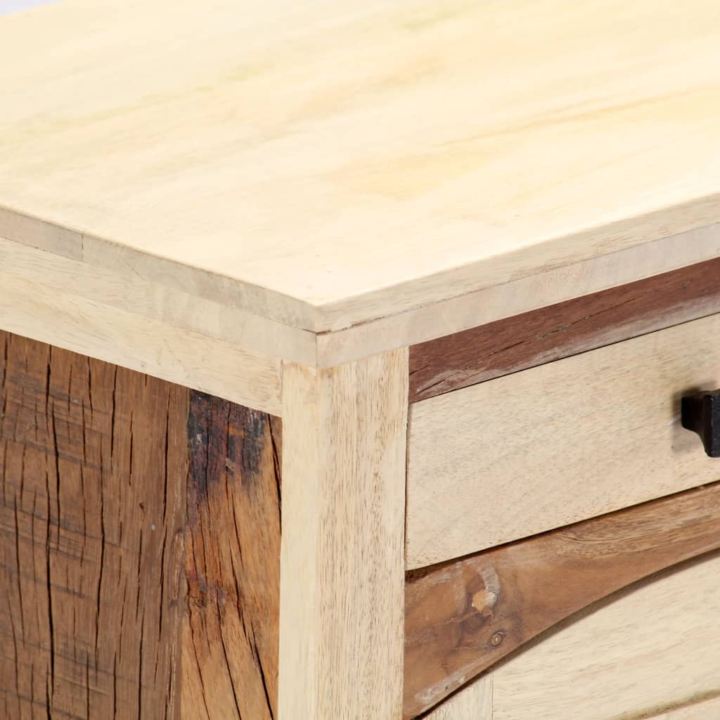 Comodă TV, 120 x 30 x 40 cm, lemn masiv reciclat GartenMobel Dekor