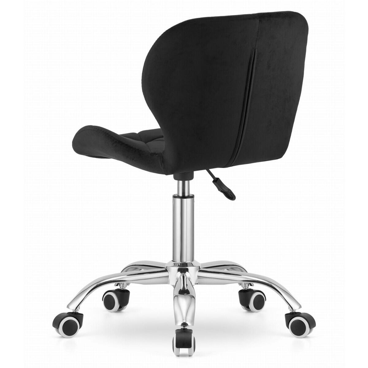 Masa de toaleta/machiaj, Irina, stejar + scaun Avola, negru, cu oglinda si LED-uri, 94x43x141 cm GartenVIP DiyLine