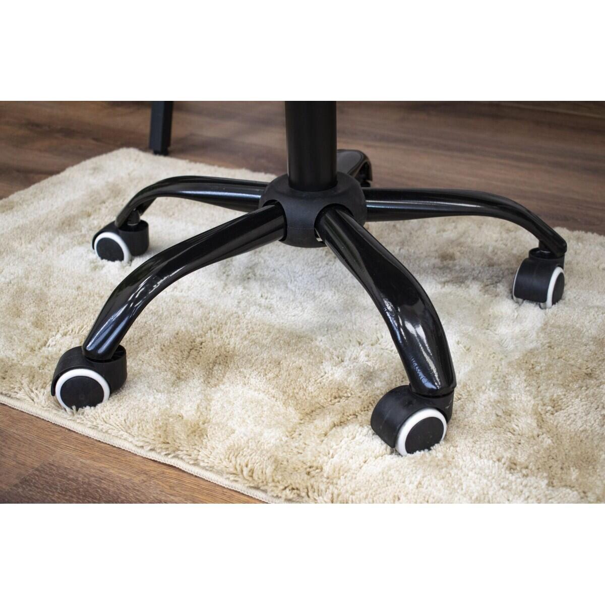 Masa de toaleta/machiaj, Irina, stejar + scaun Noto, negru, cu oglinda si LED-uri, 94x43x141 cm GartenVIP DiyLine