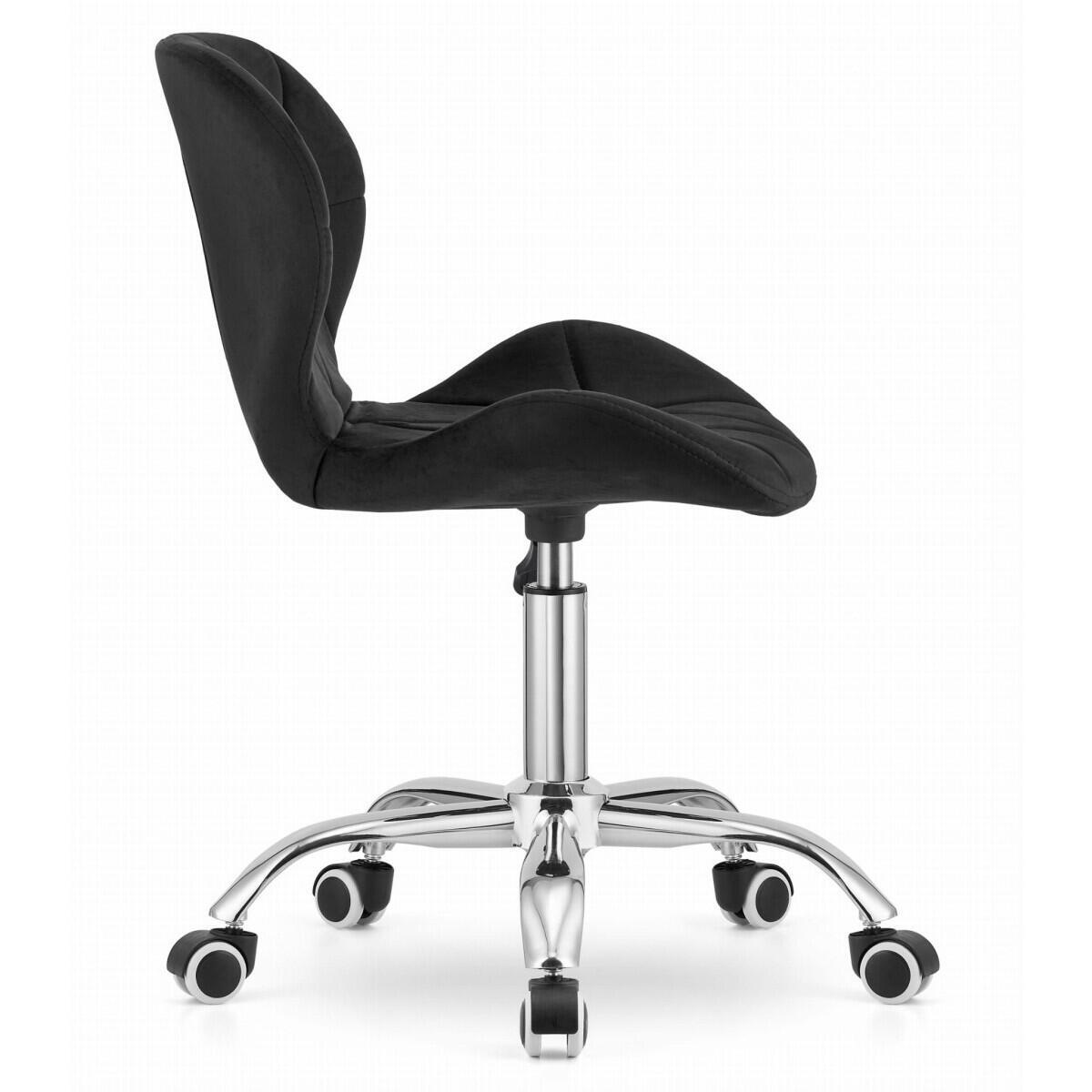 Masa de toaleta/machiaj, Irina, wenge + scaun Avola, negru, cu oglinda si LED-uri, 94x43x141 cm GartenVIP DiyLine